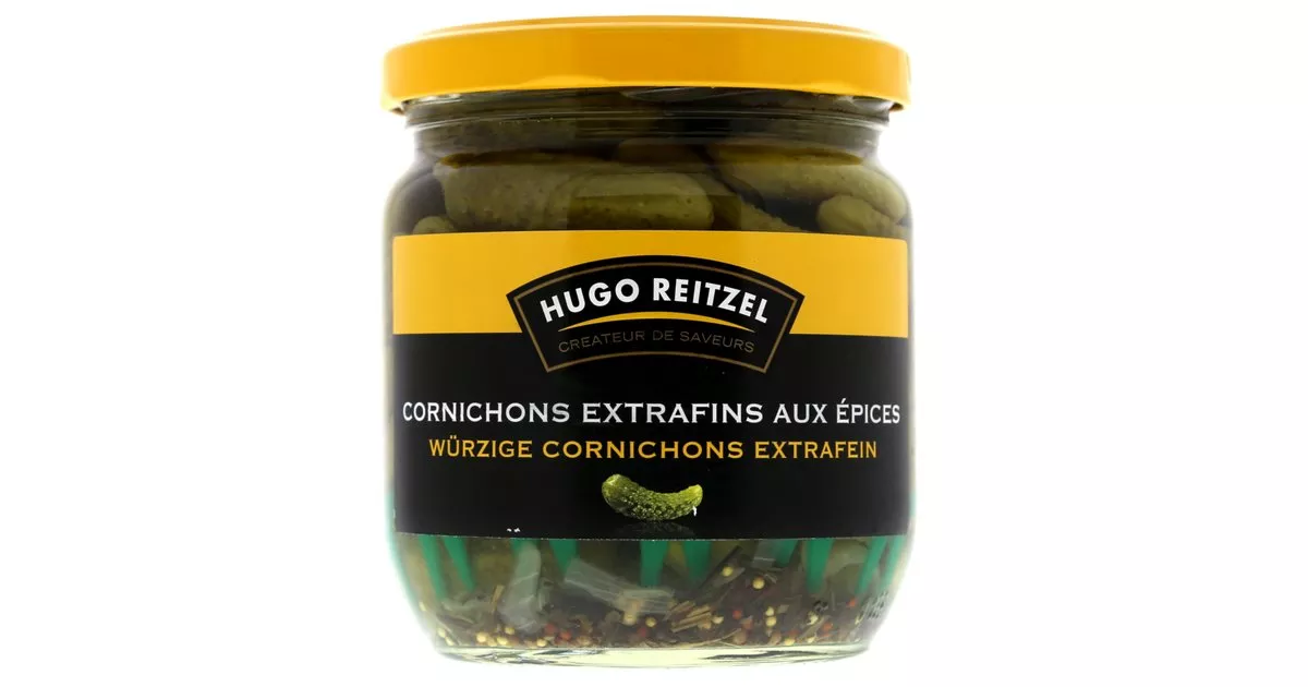 Cornichons Reitzel extra fin 200gr
