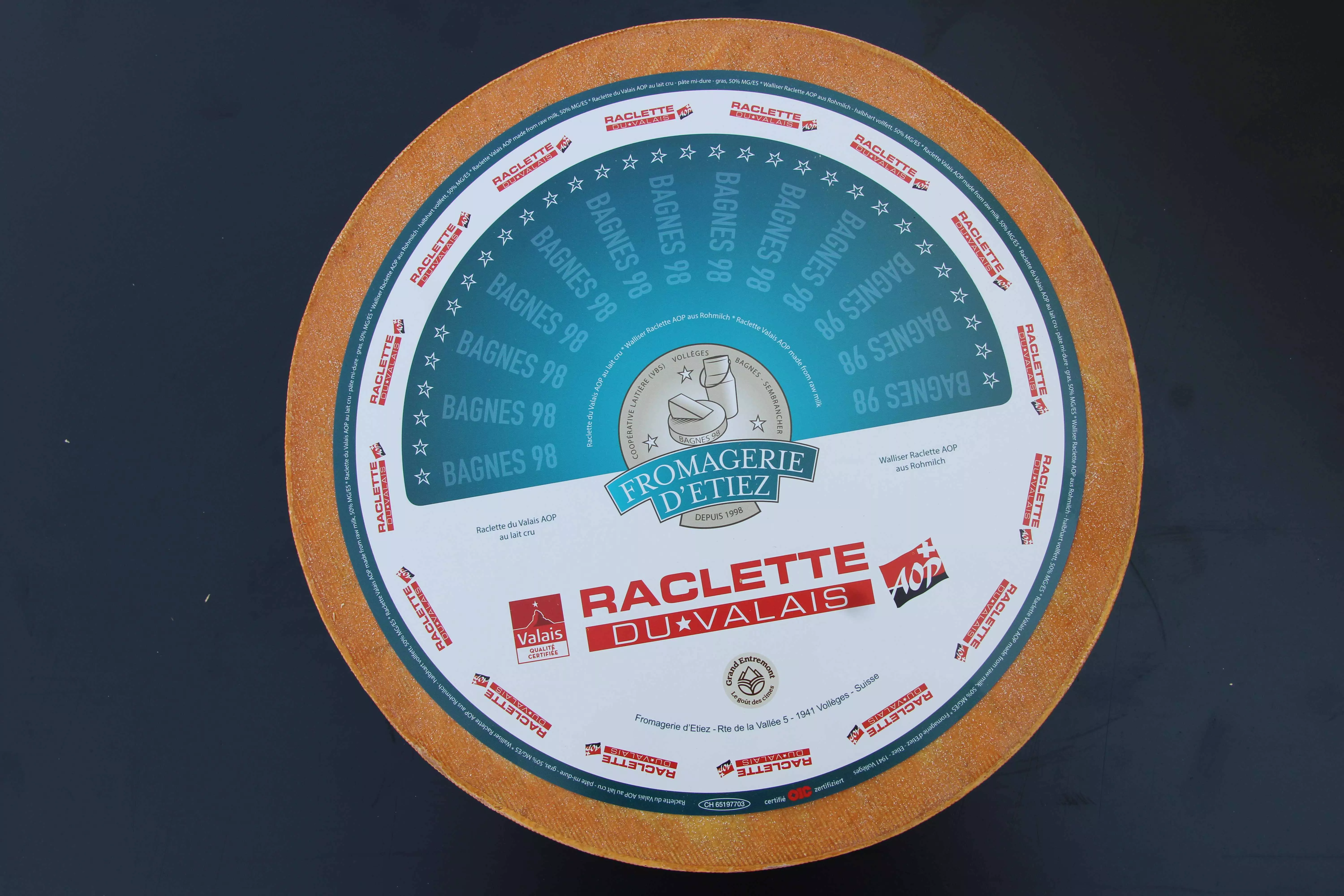 Bagnes 98 AOP pièce