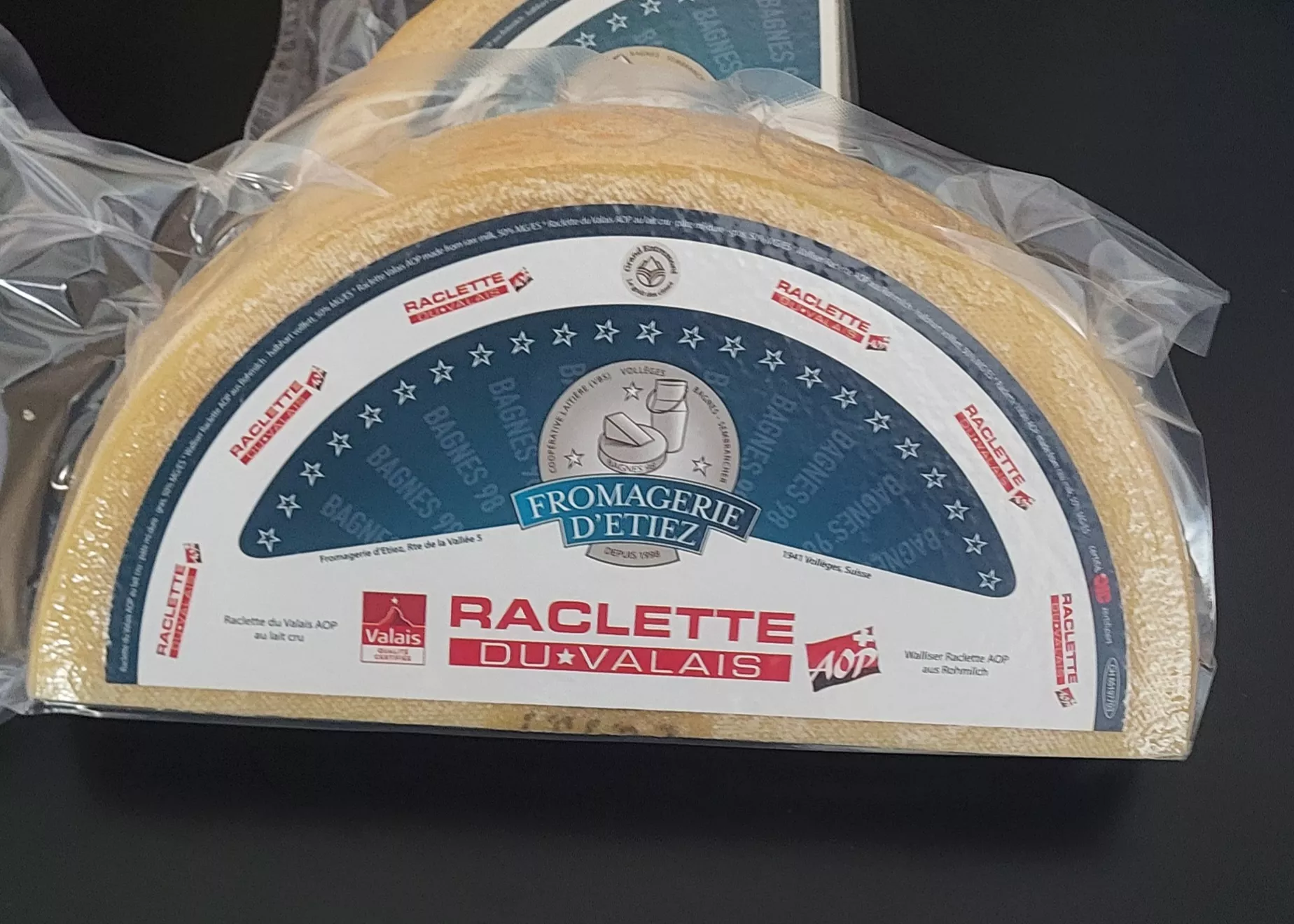 Bagnes 98 AOP 1/2 pièce DSV