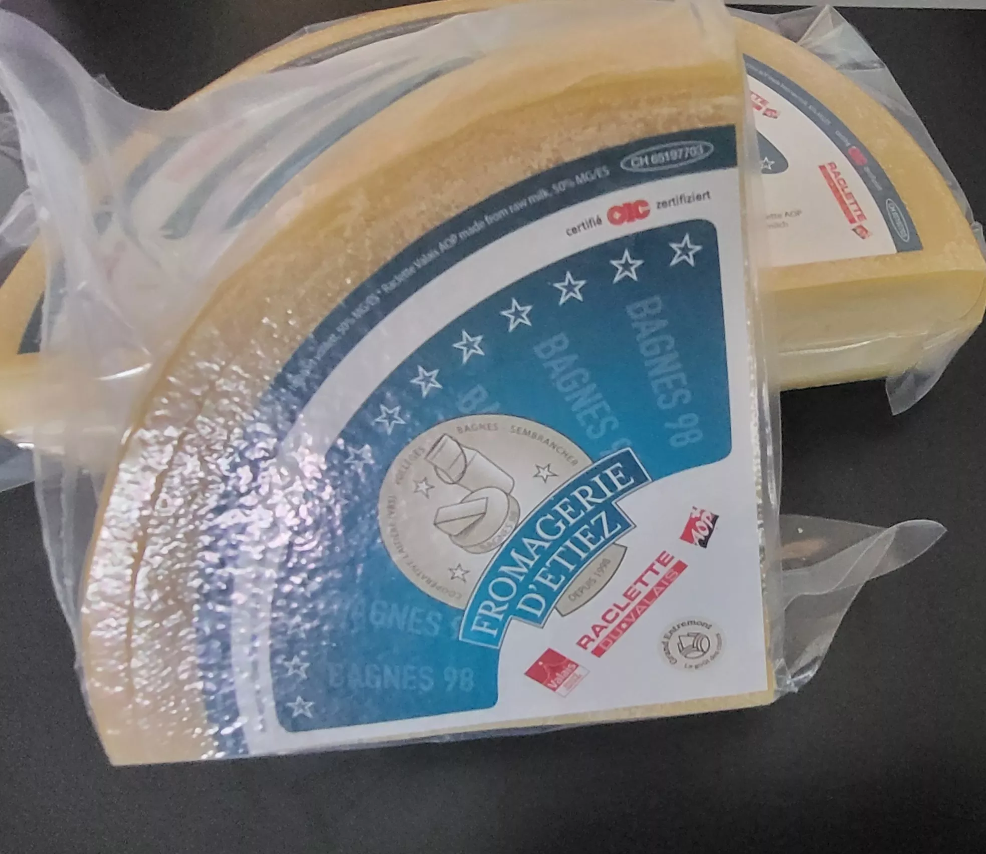 Bagnes 98 AOP 1/4 pièce DSV